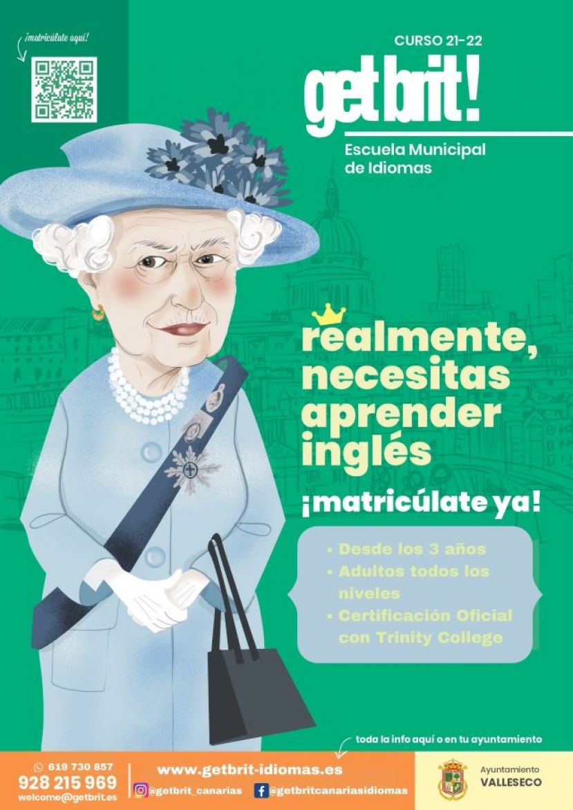 La Escuela de Idiomas de Valleseco abre la matr&iacute;cula del curso 2021-2022