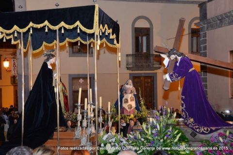 Ayer tuvo lugar la Procesión del Santo Encuentro en Guía