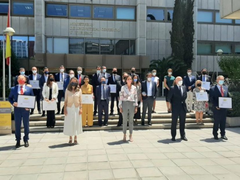 La Zona Comercial Triana en Las Palmas recibe el Premio Nacional de Comercio