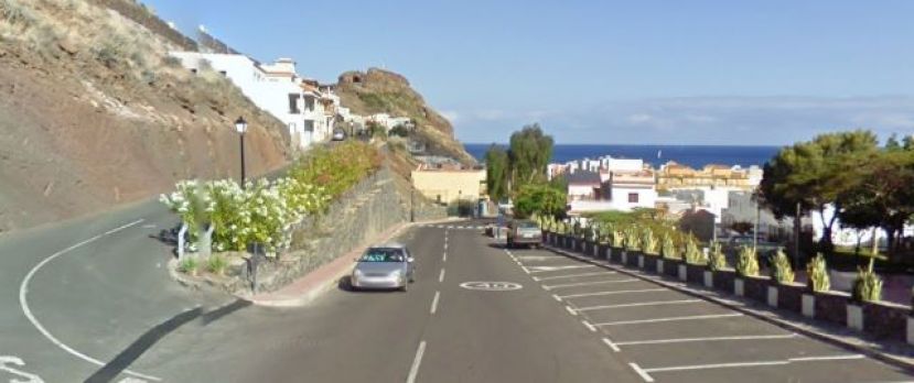 La Gomera: Trabajos en el acceso desde Tecina hasta Playa de Santiago