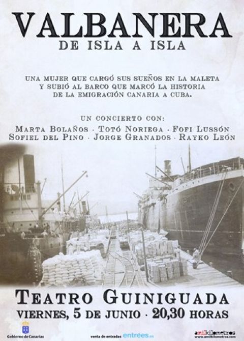 &lsquo;Valbanera&rsquo;,  un viaje sonoro de la emigraci&oacute;n Canaria a Cuba