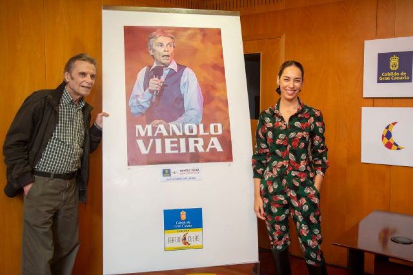 Manolo Vieira presenta el espect&aacute;culo &lsquo;&iquest;Estamos todos?&rsquo;en el Teatro Cuy&aacute;s