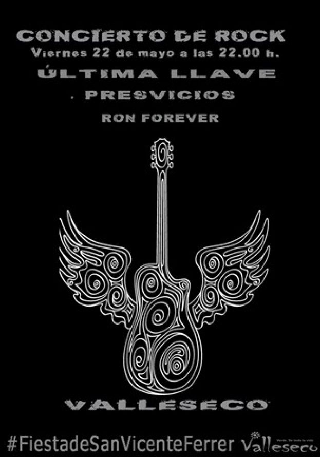 Noche de música Rock en Valleseco