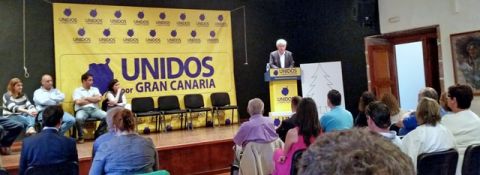 Teror: Presentaci&oacute;n de UNITE en la Casa de la Cultura de la villa mariana