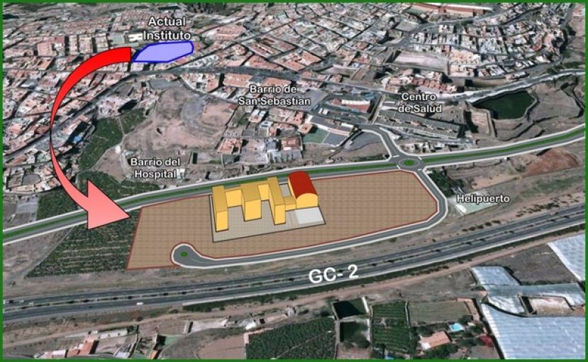 Gáldar: Licencia y compatibilidad del proyecto del nuevo Instituto