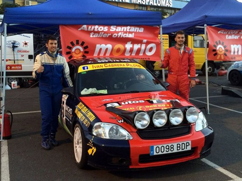 Iván Cabrera – Samuel Rodríguez en el 1º Rallye Comarca Norte de Gran Canaria