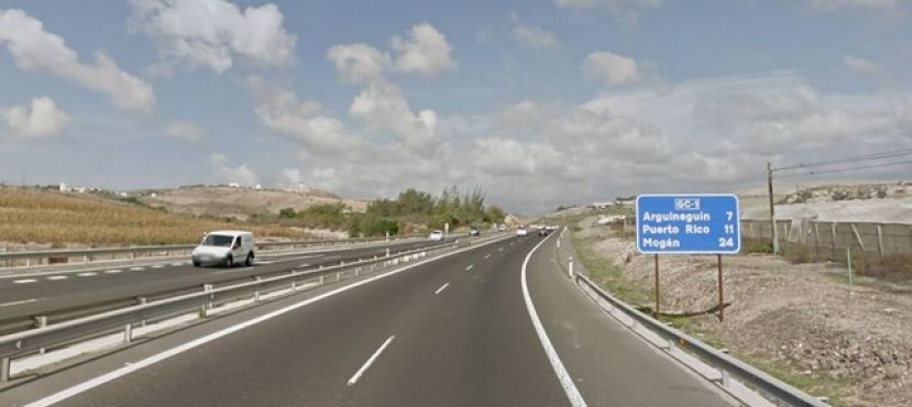 El Cabildo de Gran Canaria inicia el lunes el reasfaltado de la GC-1 entre Pasito Blanco y Arguinegu&iacute;n