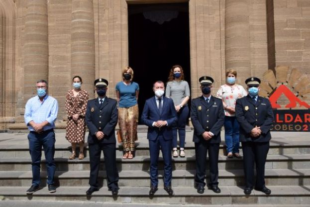 Ascensos a Subinspector y Oficial de la Polic&iacute;a Local de G&aacute;ldar