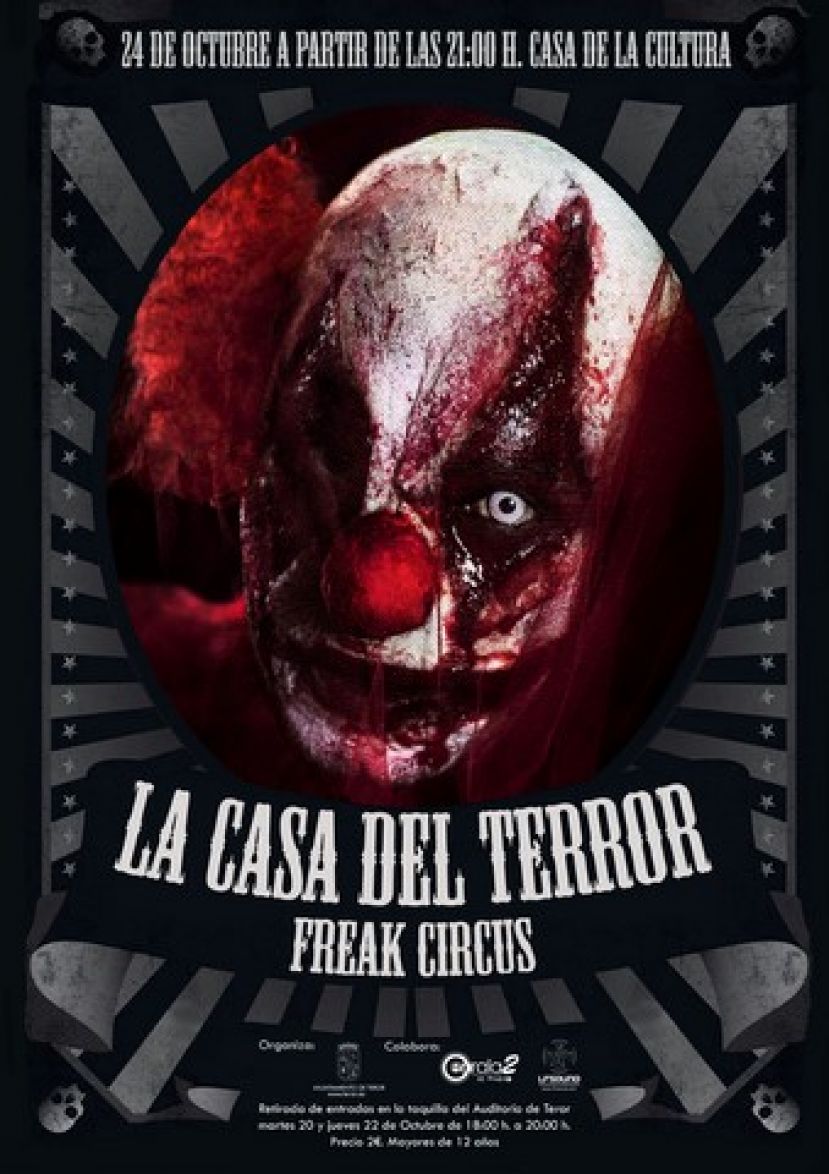 Teror vivir&aacute; el s&aacute;bado una noche de terror ambientada en el mundo del circo
