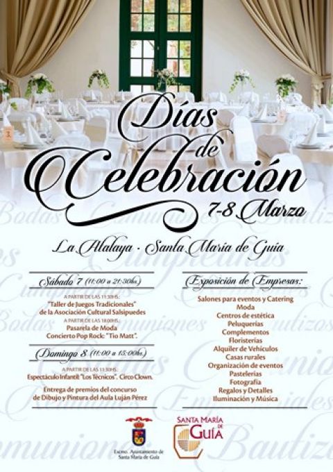 Guía: Medio centenar de empresas participarán en la Feria Comercial “Días de Celebración”