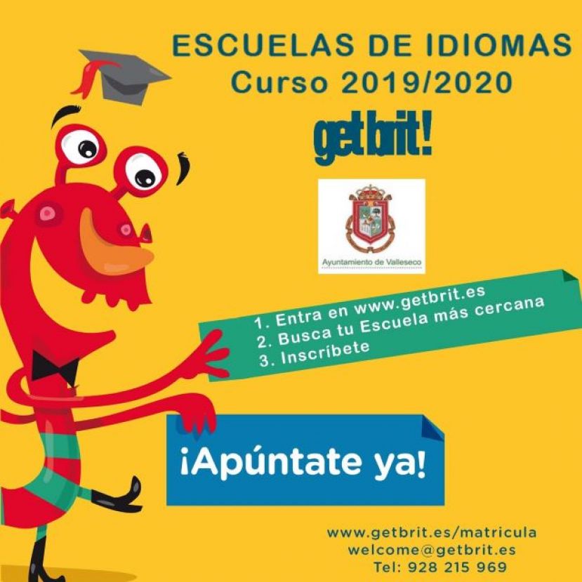 La Escuela de idiomas de Valleseco comienza a principios de octubre