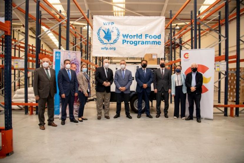 Pr&oacute;rroga de un a&ntilde;o del Programa Mundial de Alimentos en el Puerto de la Luz