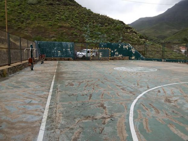 La Aldea: Nueva cancha para El Hoyo