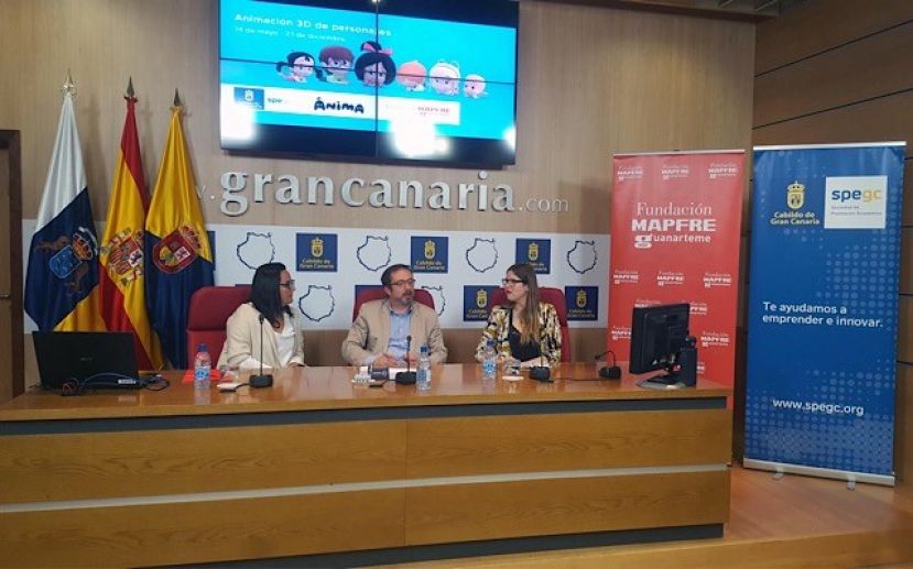 El Cabildo se vuelca con el exitoso curso de &lsquo;Animaci&oacute;n 3D de personajes&rsquo;