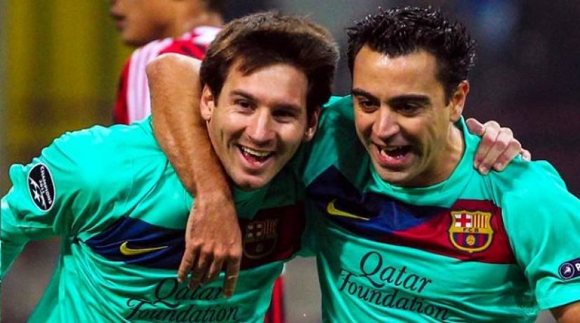 Messi iguala a Xavi como jugador con m&aacute;s partidos de la historia del Bar&ccedil;a