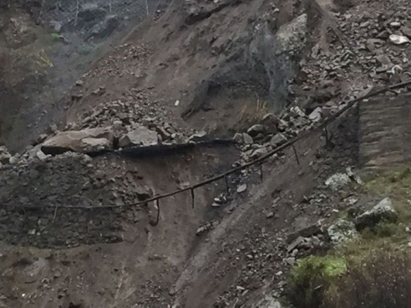 El Cabildo declara de emergencia la obra en la carretera de Tejeda a Artenara