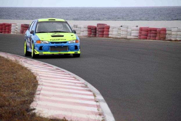 Victor Mendoza presente con su Evo en la XX Subida a Juncalillo