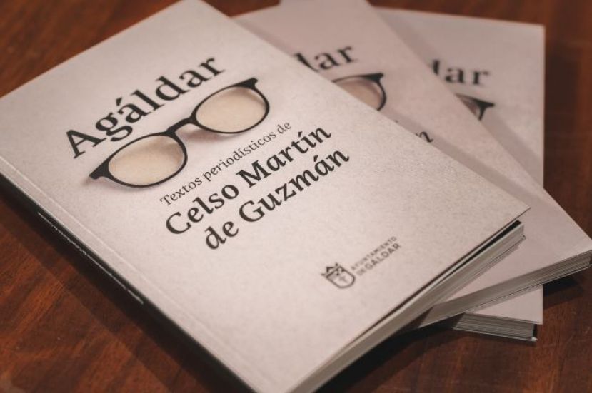 Gáldar recopila en un libro los textos periodísticos de Celso Martín de Guzmán