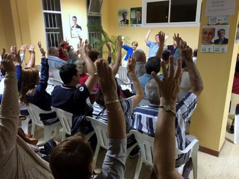 G&aacute;ldar: La asamblea del BNR-NC aprueba por unanimidad el pacto con el PSOE