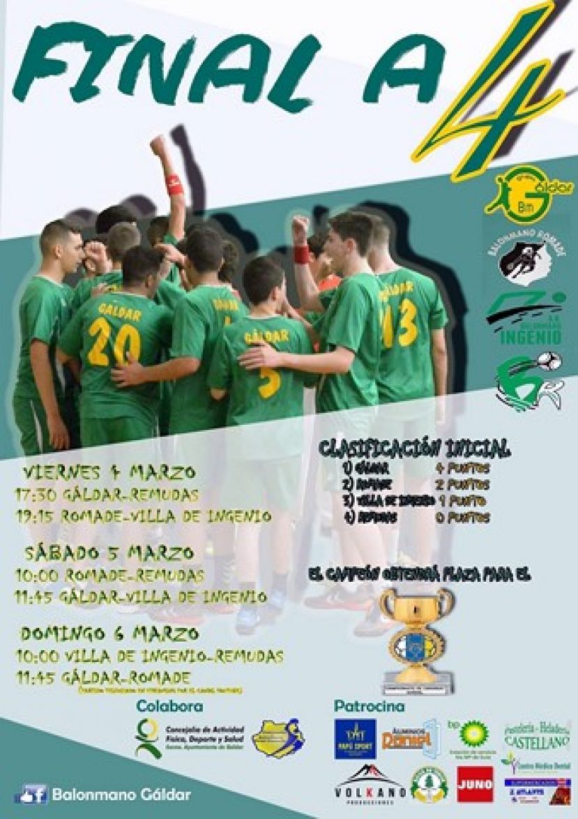 G&aacute;ldar: Fin de Semana de Finales deportivas en el pabell&oacute;n Juan Vega Mateos