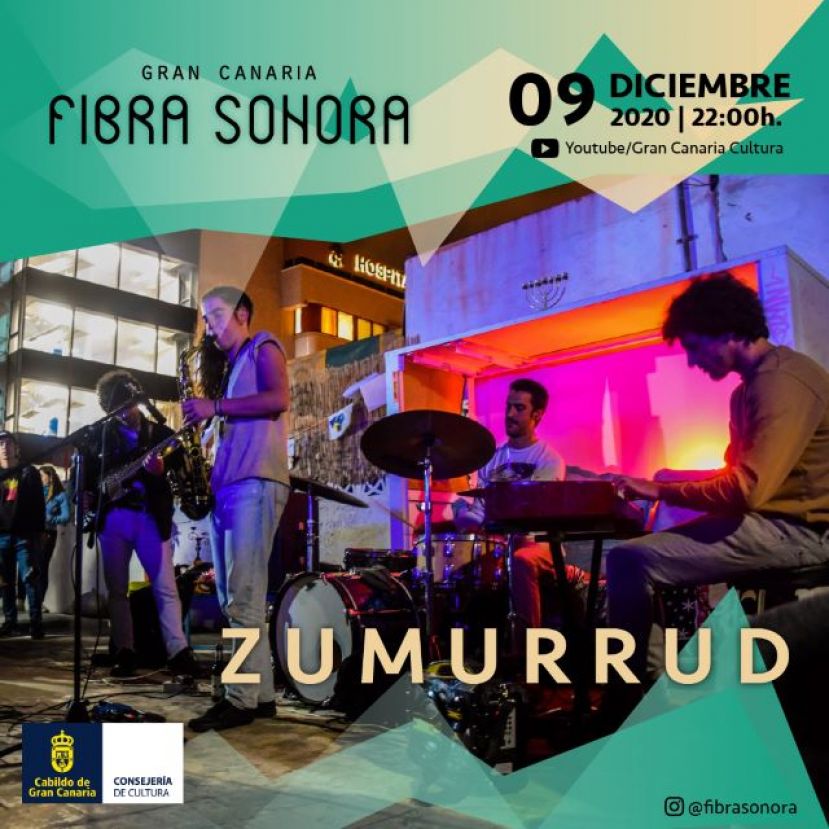 Concierto del grupo Zumurrud en la iniciativa ‘online’ ‘Gran Canaria Fibra Sonora’