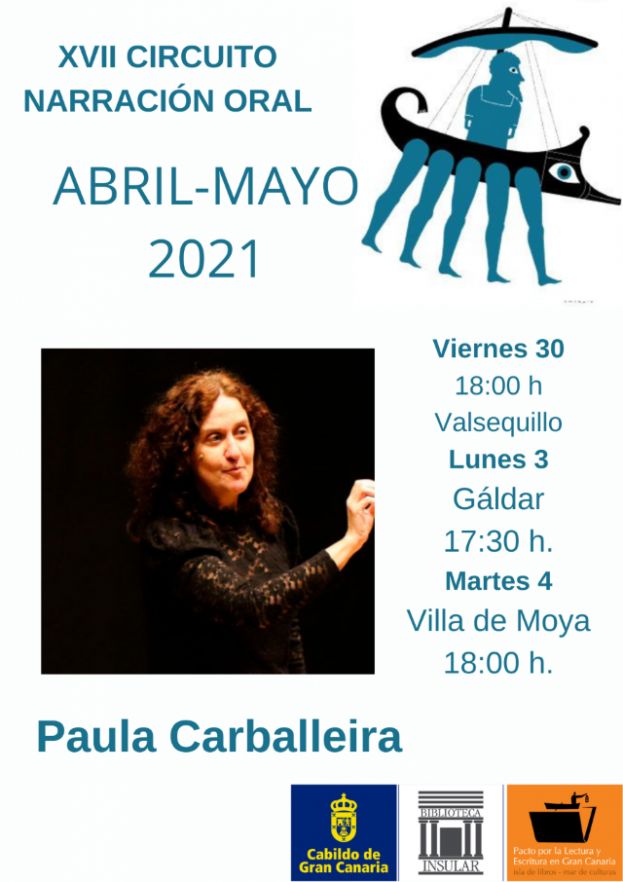 G&aacute;ldar: Paula Carballeira presenta la sesi&oacute;n de cuentos &ldquo;Los caminos m&aacute;s largos&rdquo;