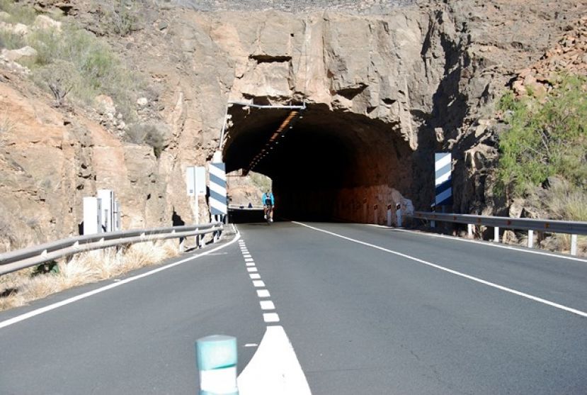 Mog&aacute;n: El t&uacute;nel de Los Frailes estrena alumbrado