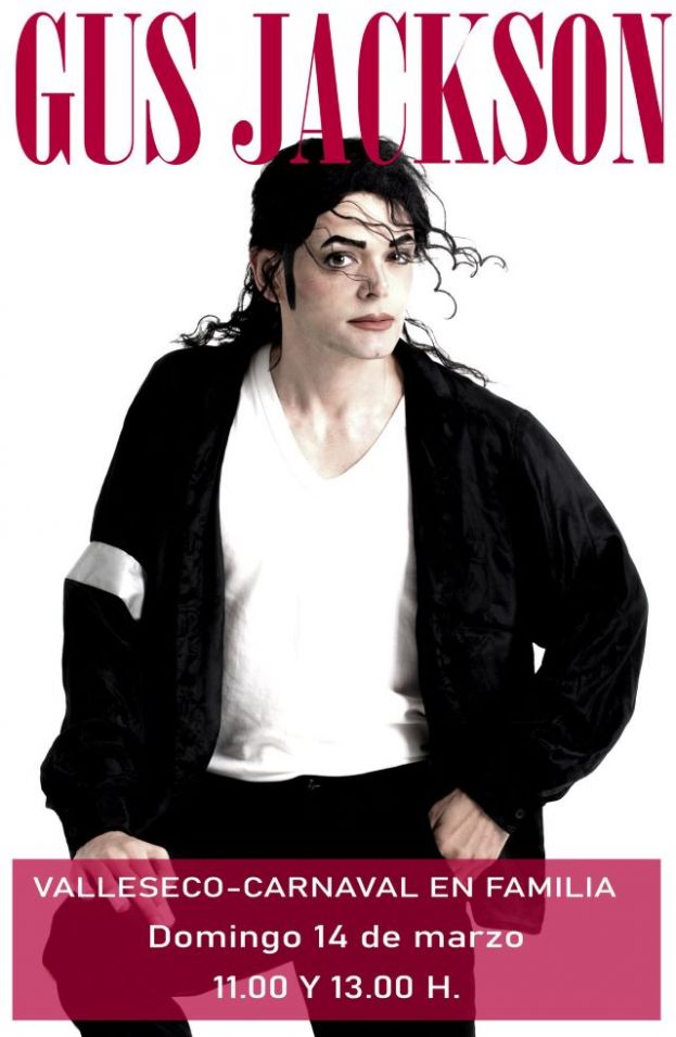Tributo de Michael Jackson en los carnavales de Valleseco