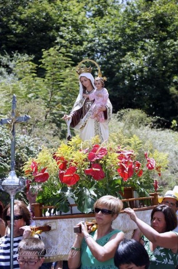 Zumacal inicia a celebración de sus fiestas en Honor a Nuestra Señora del Carmen