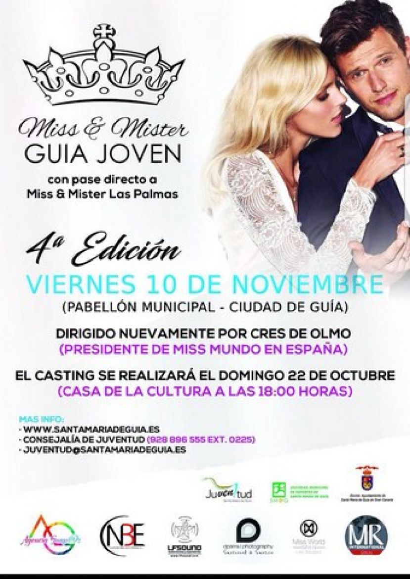 Guía: Gala con 22 aspirantes al titulo de Miss y Míster Guía Joven 2017