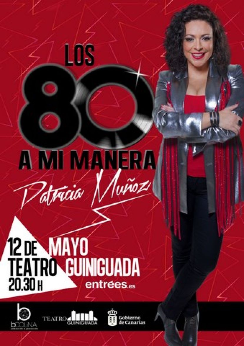 Patricia Muñoz llega al Teatro Guiniguada  el 12 de mayo con los 80 a mi manera