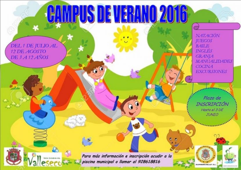 Valleseco oferta unas 110 plazas en el Campus de Verano