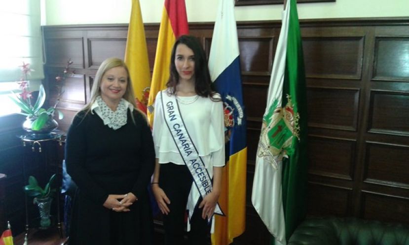 Santa Brigida: Lola Rodriguez, candidata a Reina del Carnaval de Las Palmas