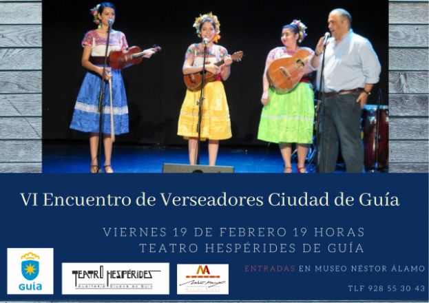 Gu&iacute;a: VI Encuentro Internacional de Verseadores Ciudad de Gu&iacute;a, este viernes