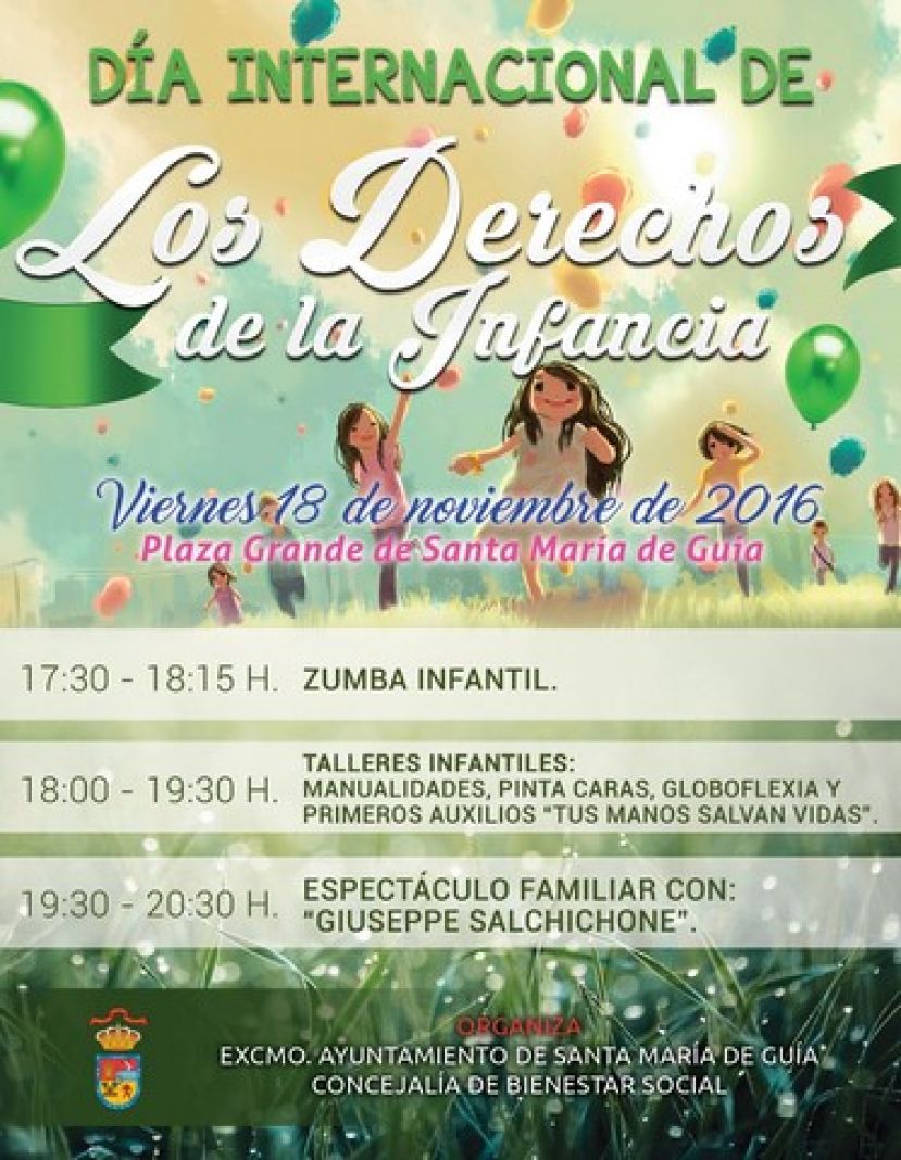 Gu&iacute;a celebrar&aacute; el D&iacute;a Internacional de los Derechos de la Infancia