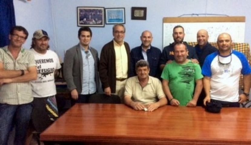 Apoyo a las demandas de los pescadores de La Punta del Hidalgo