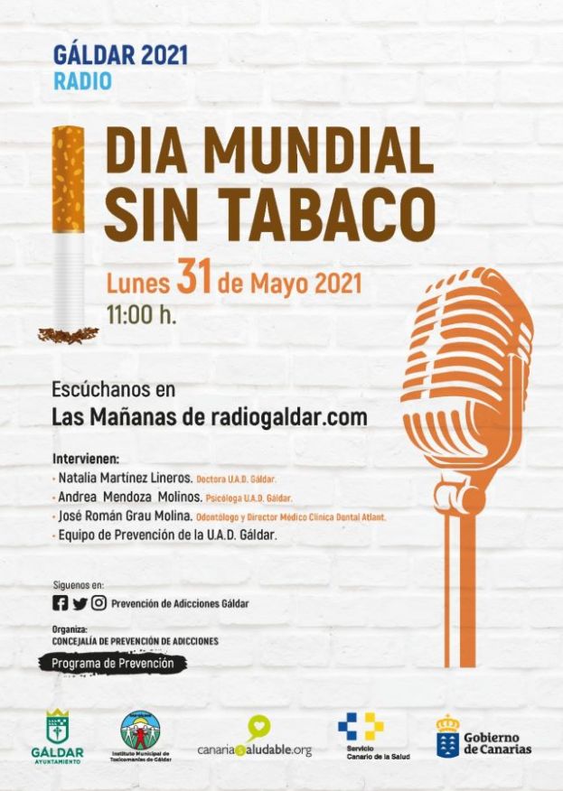 G&aacute;ldar con el D&iacute;a Mundial sin Tabaco