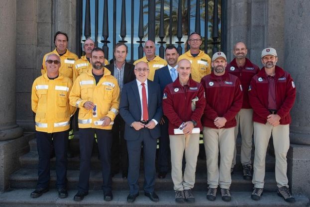 El Equipo Presa y los Agentes de Medio Ambiente del Cabildo, Medalla al M&eacute;rito del Ministerio de Interior por su actuaci&oacute;n en el incendio de 2017