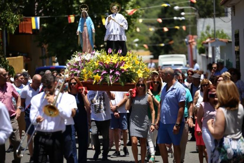 Valleseco: Valsendero se llena de colorido en sus fiestas de San Luis Gonzaga