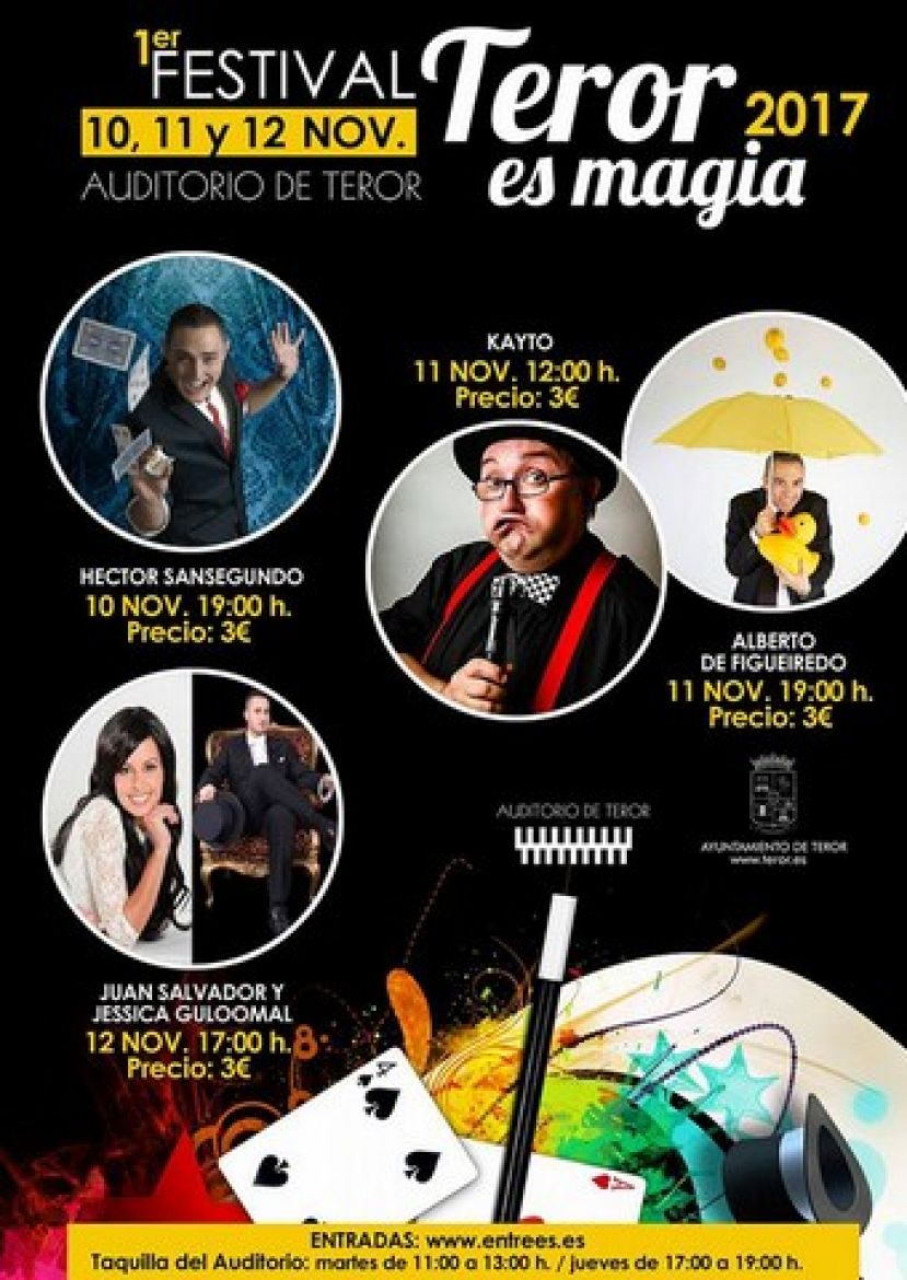 El Premio Nacional de Magia Alberto de Figueiredo llega este s&aacute;bado a Teror