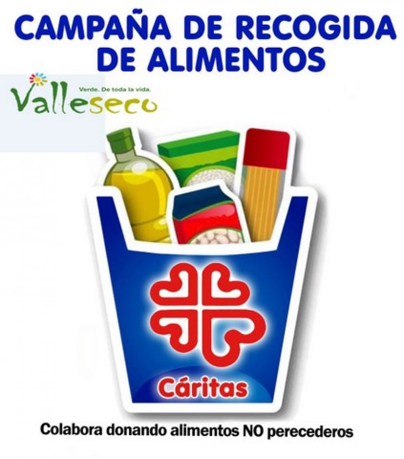 Valleseco: Comienza la campa&ntilde;a de Navidad de C&aacute;ritas para recoger alimentos
