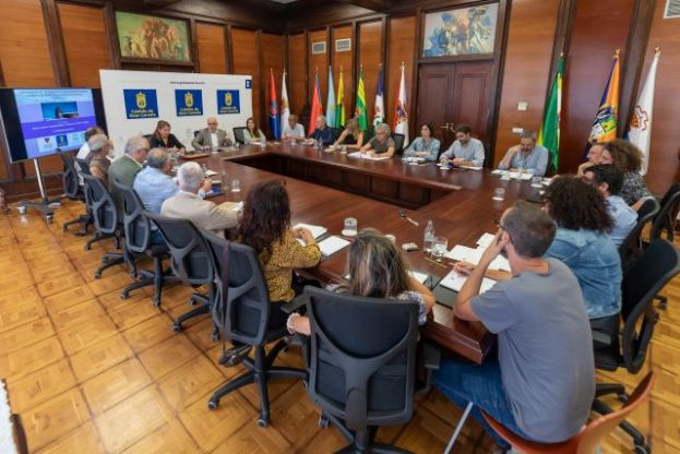 Reuni&oacute;n de coordinaci&oacute;n sobre Risco Ca&iacute;do y las Monta&ntilde;as Sagradas de Gran Canaria