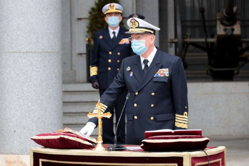 El almirante general López Calderón nuevo jefe de Estado Mayor de la Defensa (JEMAD)