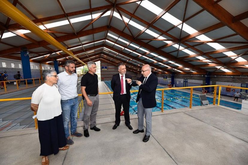 La piscina de la Ciudad Deportiva Gran Canaria, a pleno rendimiento tras las obras