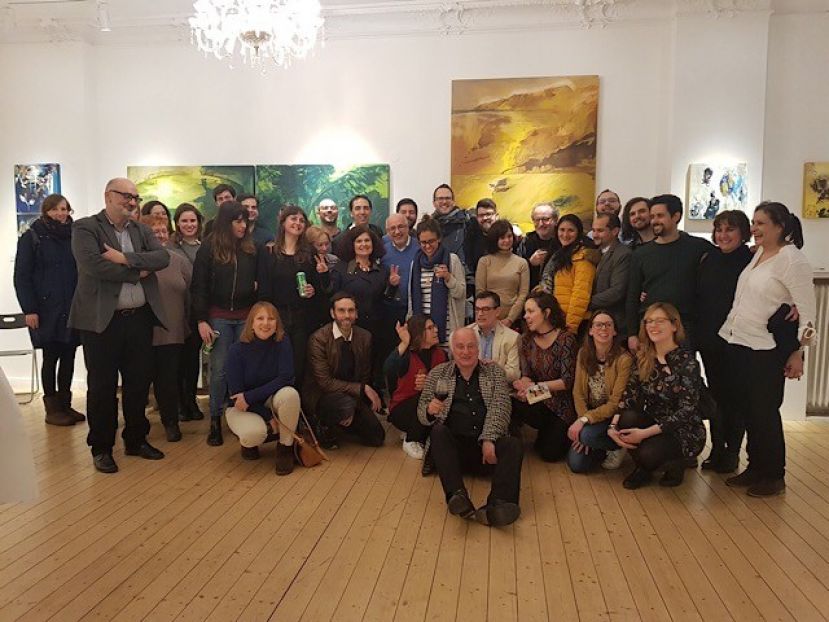 M&aacute;s de una treintena de profesionales isle&ntilde;os intercambian experiencias en el &lsquo;Afterwork&rsquo; de Talento Gran Canaria convocado en Berl&iacute;n