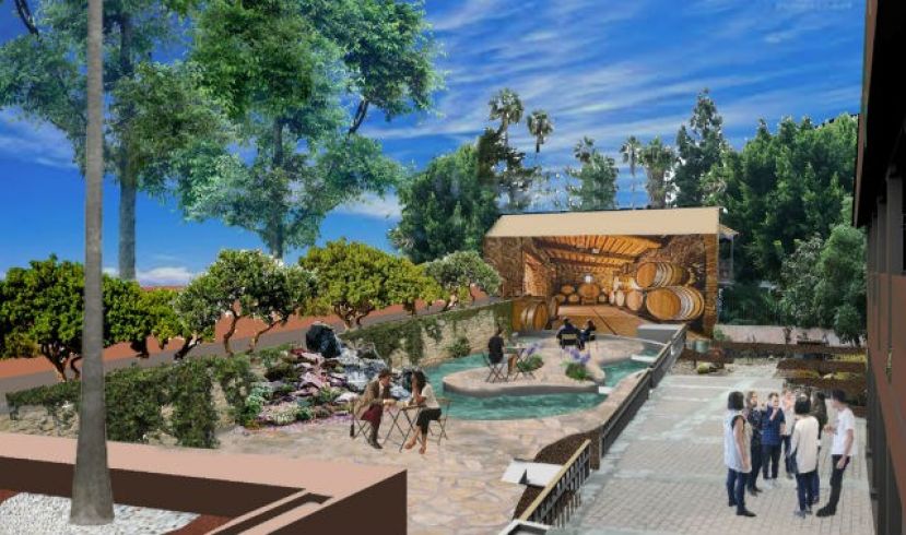 El Cabildo invierte 150.000 euros en mejorar los accesos y el jard&iacute;n de la tasca de la Casa del Vino en Santa Br&iacute;gida