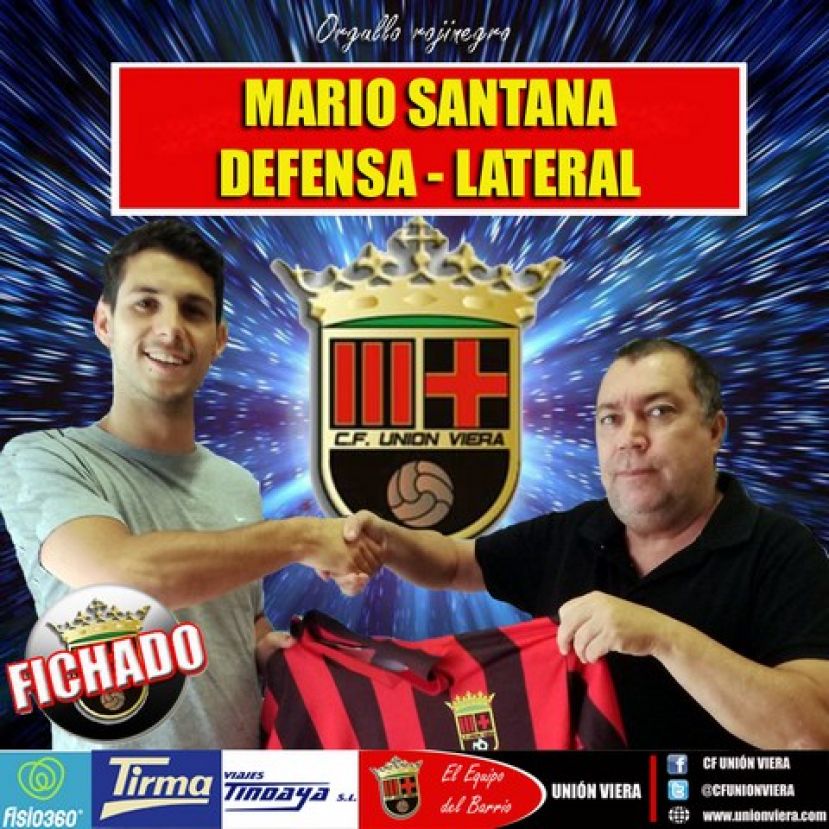 F&uacute;tbol: El lateral izquierdo Mario Santana, tercer fichaje del Uni&oacute;n Viera