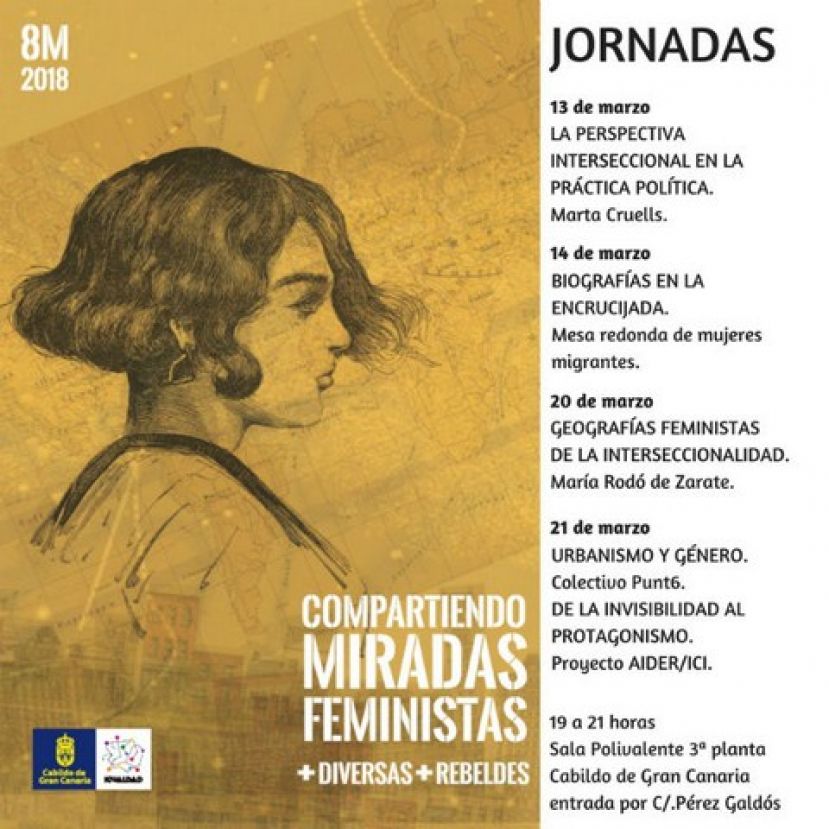 Marta Cruells abre las jornadas del Cabildo de Gran Canaria por el 8M