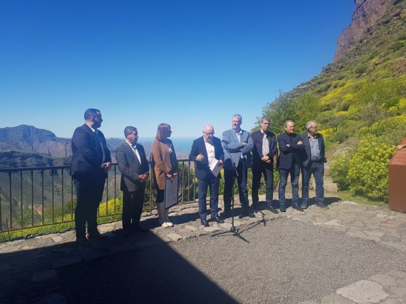 El Cabildo adapta el Centro del Bentayga a su nueva dimensi&oacute;n como aspirante a Patrimonio Mundial en el conjunto de Risco Ca&iacute;do